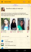Dating with Indian girls تصوير الشاشة 1