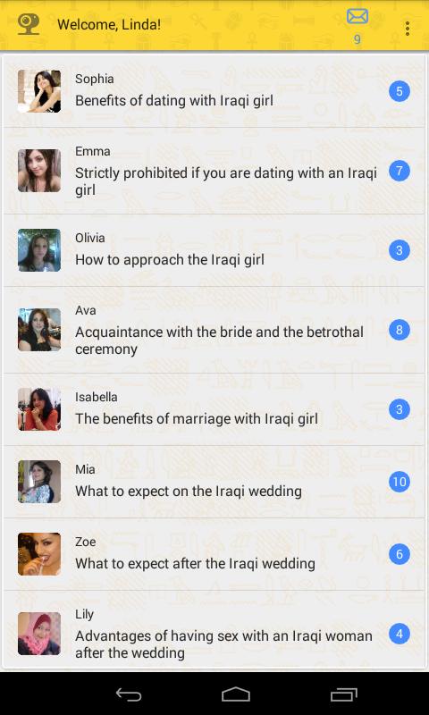dating irak girl