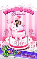 Wedding Cake Decoration Affiche