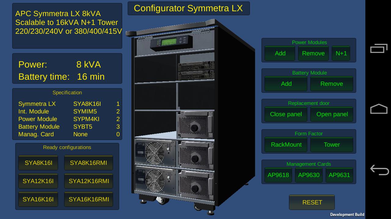 Download configuration. APC Symmetra LX 16kva scalable. Конфигуратор для APC. APC Symmetra syaf8krmi. APC Symmetra 16kva Старая версия.