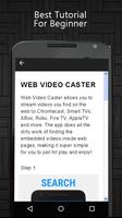 Web Video Cast Browser Tips capture d'écran 3