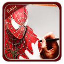 how to draw Easy Spider MEN APK