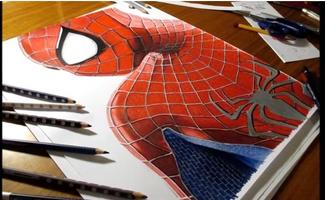 how to draw Easy Spider MEN স্ক্রিনশট 1
