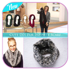 Cute DIY Fur Infinity Scarf Zeichen