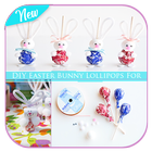 DIY Easter Bunny Lollipops For Party アイコン
