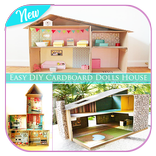 Easy DIY Cardboard Dolls House