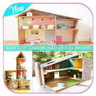 Easy DIY Cardboard Dolls House Zeichen