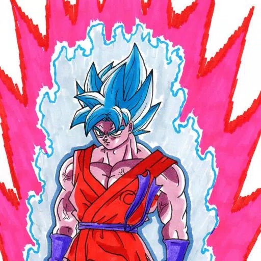 DESENHO:GOKU SUPER SAYAJIN BLUE