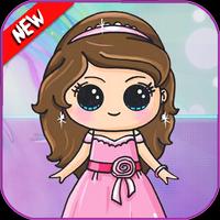 How To Draw Cute Girl Easy الملصق