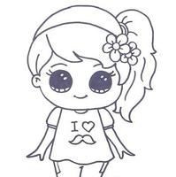 How To Draw Cute Girl Easy تصوير الشاشة 3