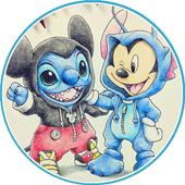 Android 用の ディズニーキャラクターを描く方法 Apk をダウンロード
