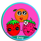 How to draw cute Fruits ไอคอน