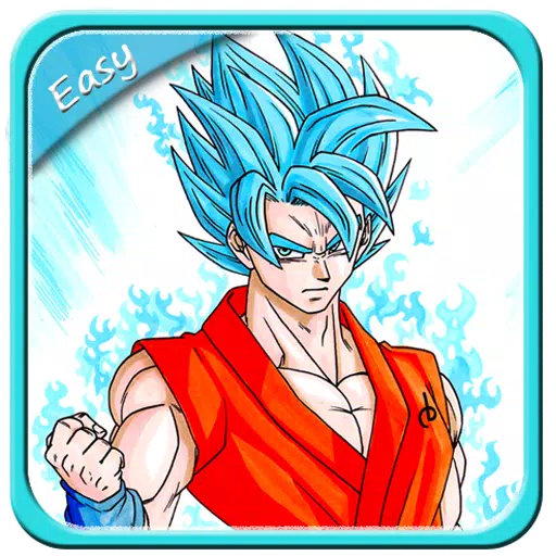 Como Desenhar Goku SSJ Azul - Dragon Ball Super - How to Draw Goku SSJ Blue  