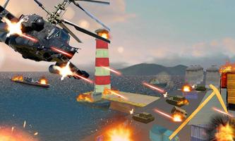 3 Schermata Helicopter Fighting Gunship Strike