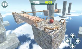 Roll The Ball Roll Balance 3D постер