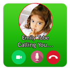 Call Prank Emily Tube icône