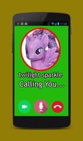 Call Prank Twilight sparkle Affiche