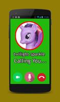 Call Prank Twilight sparkle capture d'écran 1