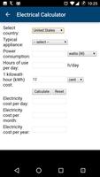 Electrical Calculator screenshot 3