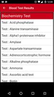 Blood Test Results Free Affiche