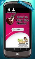 How to Play the Guitar-poster