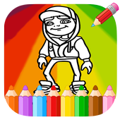Coloring Book For Subway Jack icon