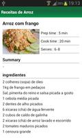 Receitas de Arroz captura de pantalla 2