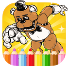 Coloring Pages for FNAF 5 Nights Fans أيقونة