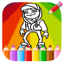 APK Coloring pages for Subway Jack ultimate