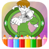 aliens Coloring pages for ban 10 APK