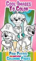 Patrol coloring pages for poppy paws captura de pantalla 2
