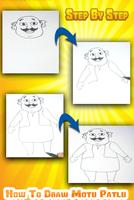 How to draw Mötü Pätlü Easy Cartaz