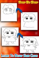How To draw Shin Chan Easy captura de pantalla 3