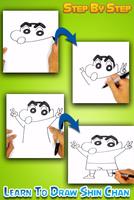 How To draw Shin Chan Easy Affiche