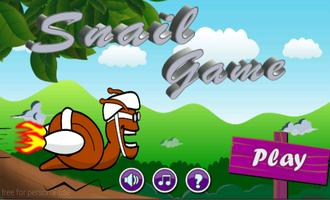 snail game - speed snail race Poster