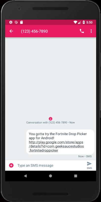 Drop Picker For Fortnite Dlya Android Skachat Apk - drop picker for fortnite skrinshot 6 drop picker for fortnite skrinshot 7