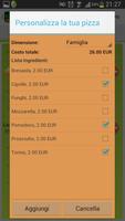 PizzaApp capture d'écran 2