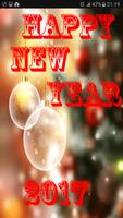 happy new year 2017 poster