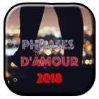 Phrases d'amour 2018 ไอคอน