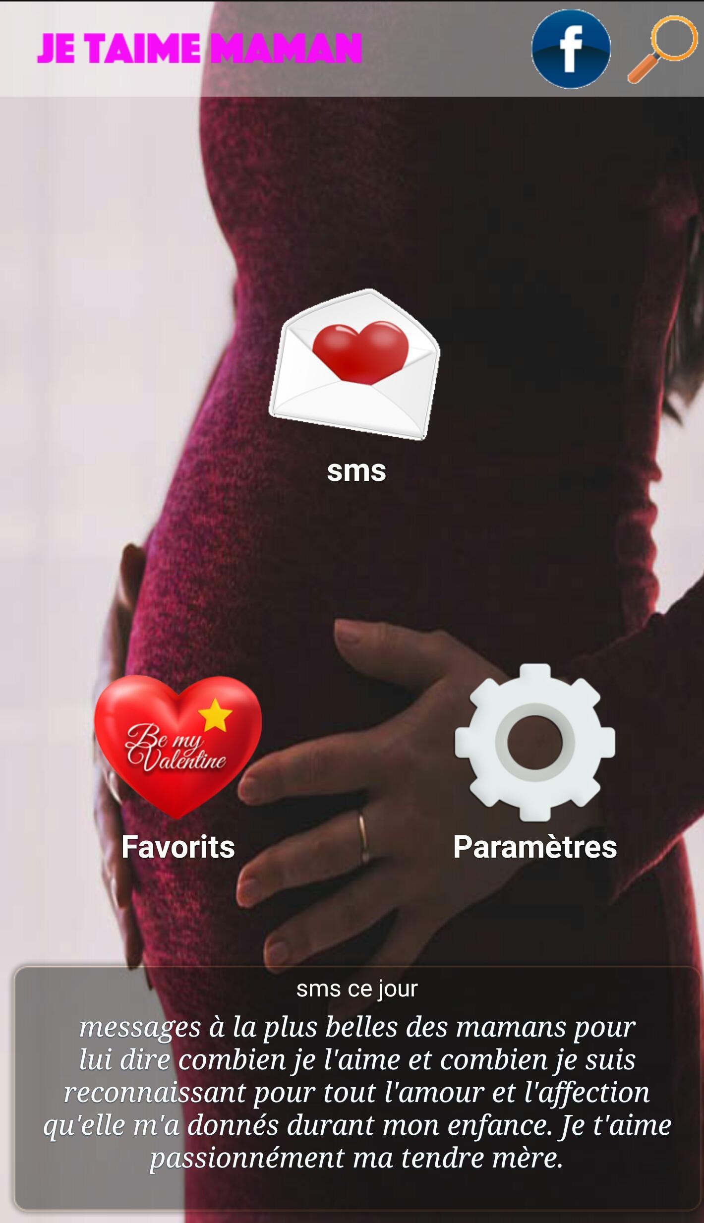 Sms Je Taime Maman For Android Apk Download