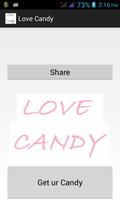 Love Candy penulis hantaran