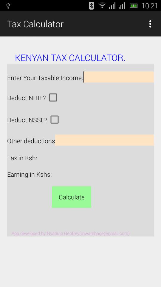 PAYE Calculator (Kenya) APK for Android Download