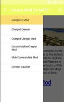 Creeper MOD For MCPE. capture d'écran 1