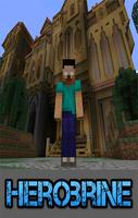 Herobrine MODS For MCPE. постер