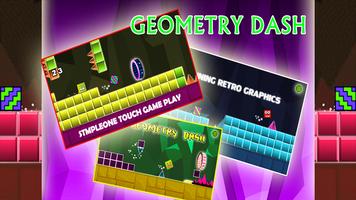 Geometry fire Dash  :melty-down پوسٹر