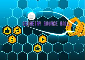 Geometry Bouncing ball poster