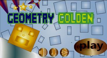 Geometry Golden Affiche