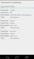 Geo's Password Bank syot layar 3