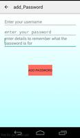Geo's Password Bank स्क्रीनशॉट 1