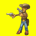 Wild West Cowboy Shootout Game icône